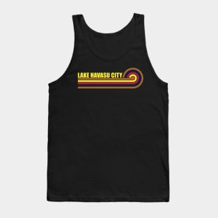 Lake Havasu City Arizona horizontal sunset 2 Tank Top